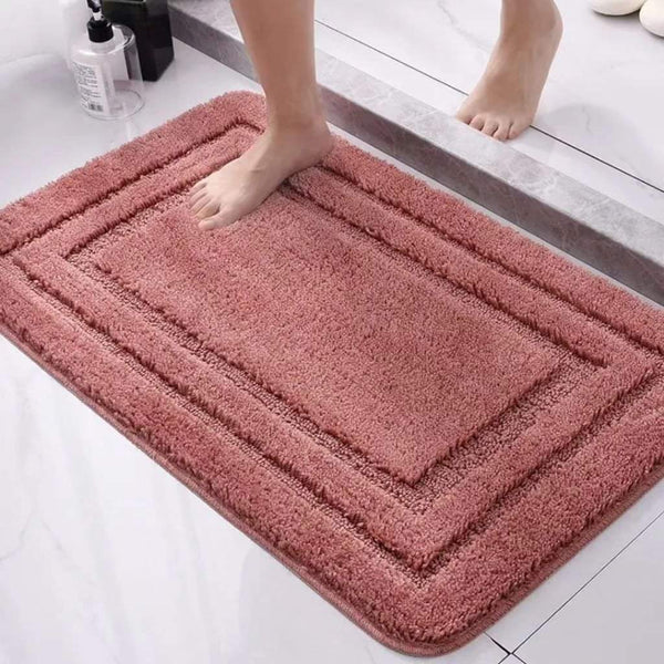 Flocking Micro Fiber Bath mats