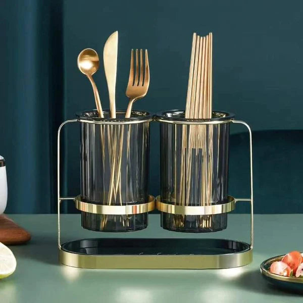 New Design Acrylic cutlery rack/ organiser