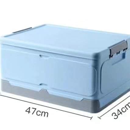 Foldable multipurpose storage box