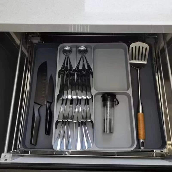 Creative Expandable Cutlery Organizer