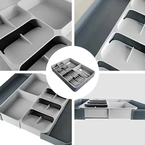 Creative Expandable Cutlery Organizer