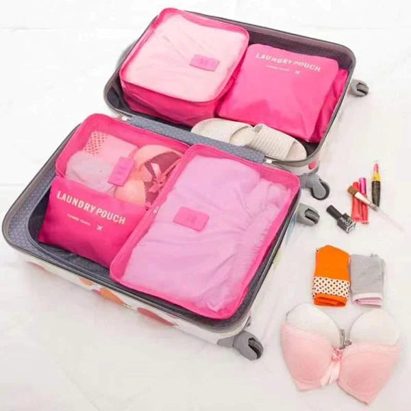 6 in 1 Travel /Suitcase Organizers