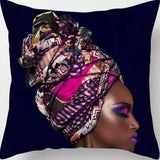 African themed throw pillow cases