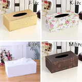 Assorted Leather (PU) tissue box