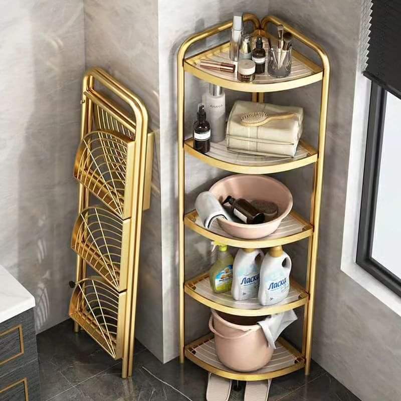 Foldable Corner Shelf 4Tier