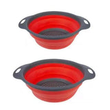 2Pcs Collapsible Strainer