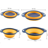 2Pcs Collapsible Strainer