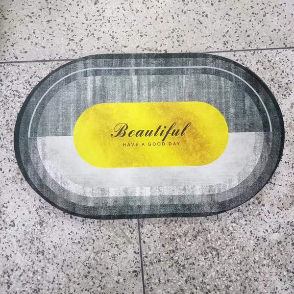 Big size Oval 48*78cm Bathroom/ Door mats – Homelux Kenya