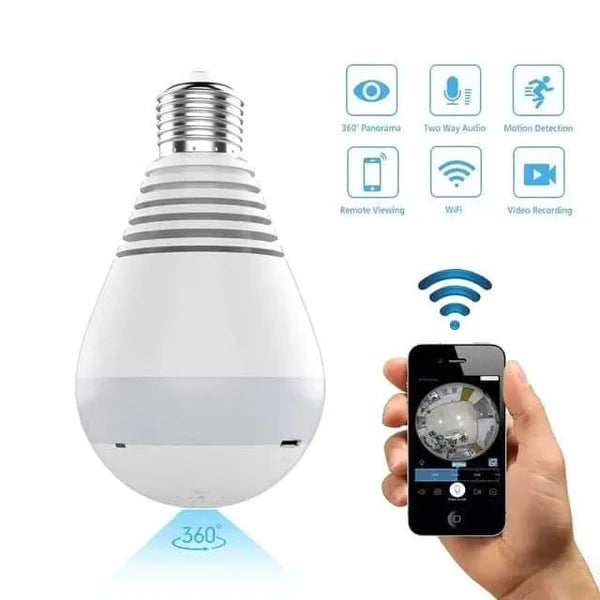 HOME SECURITY WIFI BULB CAMERA