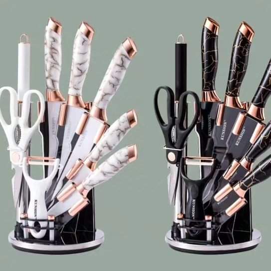 Kitchen Knives 9pcs Set