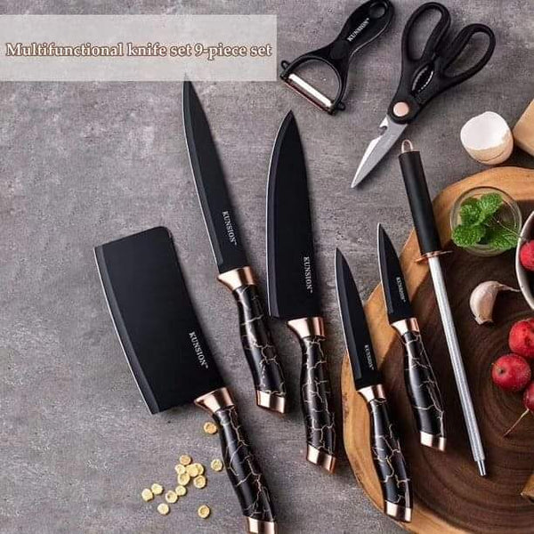 Kitchen Knives 9pcs Set