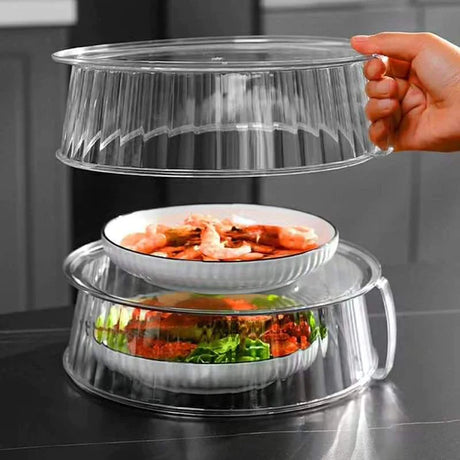 Acrylic Microwave Food Cover