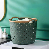 Storage Basket With Handle