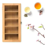 Bamboo Container Box Tea Organizer