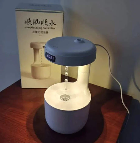 800ml Anti gravity water droplets humidifier