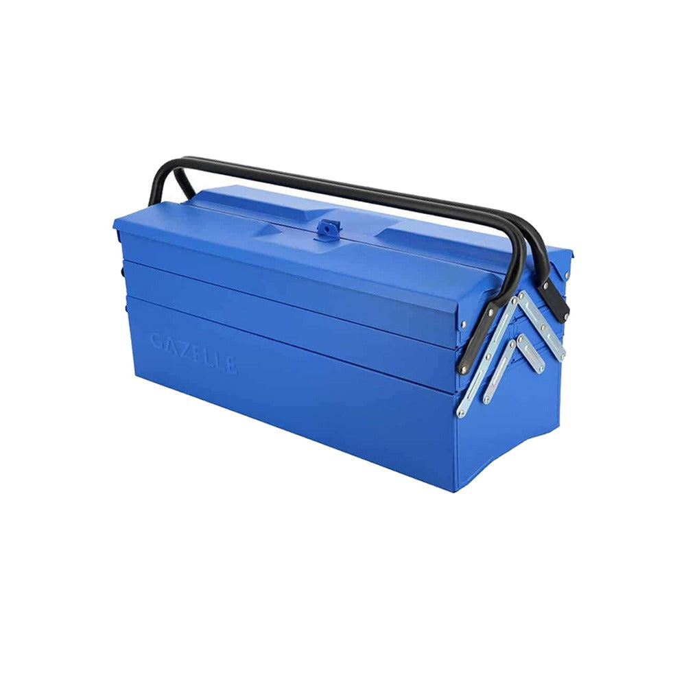 21 inches metal Cantilever Tool Box – Blue