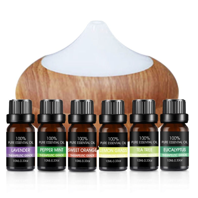 Essential Oils 100% Pure Therapeutic Essential Oils kit 6pcs Set