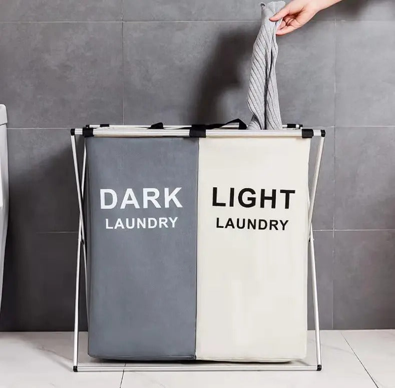 Dark And Light Laundry Basket