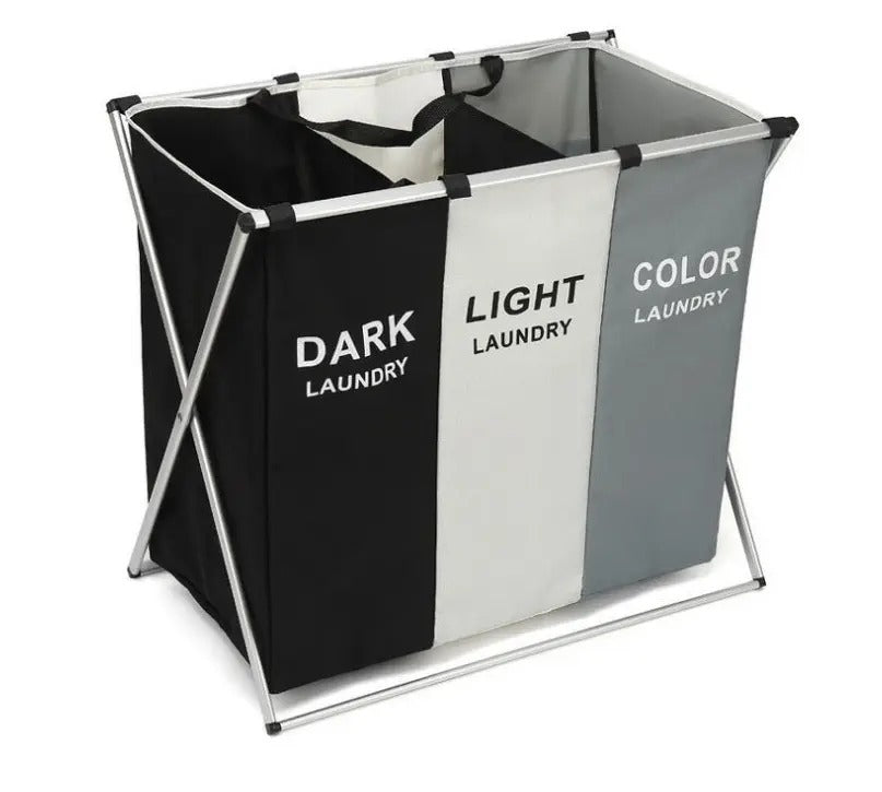 Dark And Light Laundry Basket – Homelux Kenya