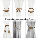 Magnetic Curtain Tiebacks  2pcs