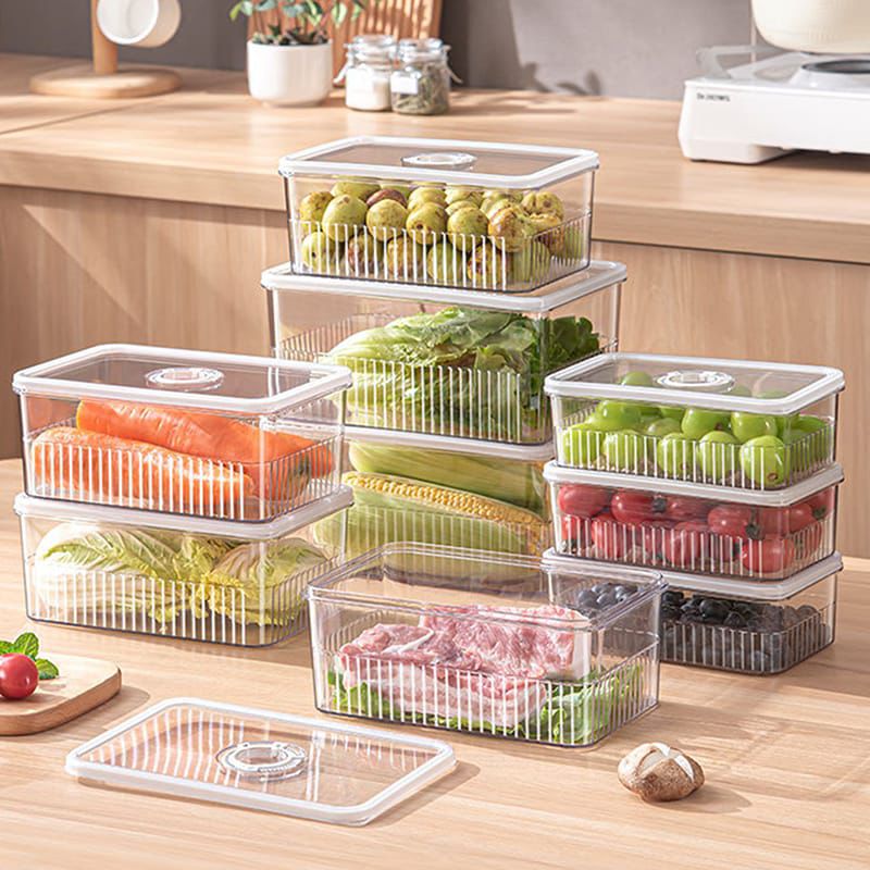 Acrylic Transparent fridge organizers