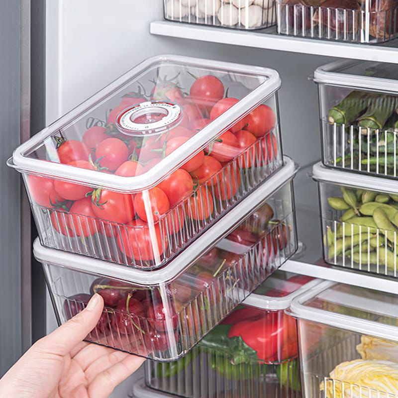Acrylic Transparent fridge organizers