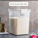 Acrylic big size cereal container 
Size: