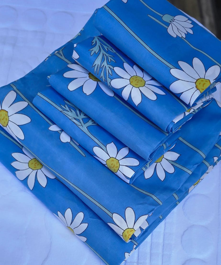 6pc Cotton   BedSheet