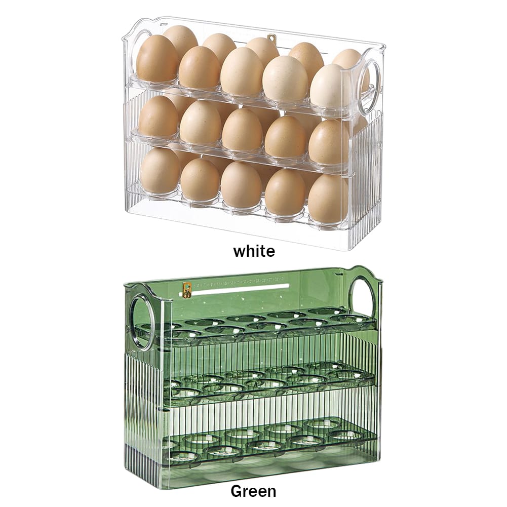 3 layer Acrylic 30 egg storage fridge box