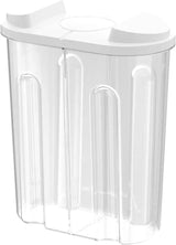 *Cereal Storage Container with Airtight Lids and 2 Compartments