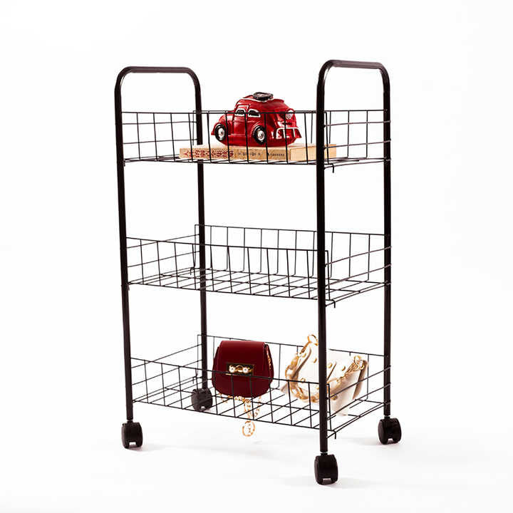 Kitchen/bathroom 3 tiers metal organizer