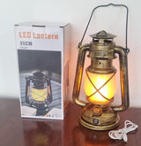 VINTAGE  DESIGN 35cm LED LANTERN