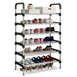 Detachable 6 layer shoe rack