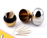 European Style egg shaped toothpick holder
