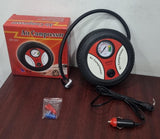 Tyre shape mini air compressor