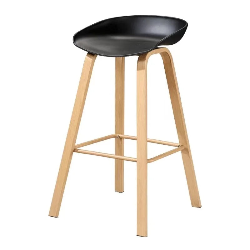 Stool Chair Nordic Solid Wood Bar Stools