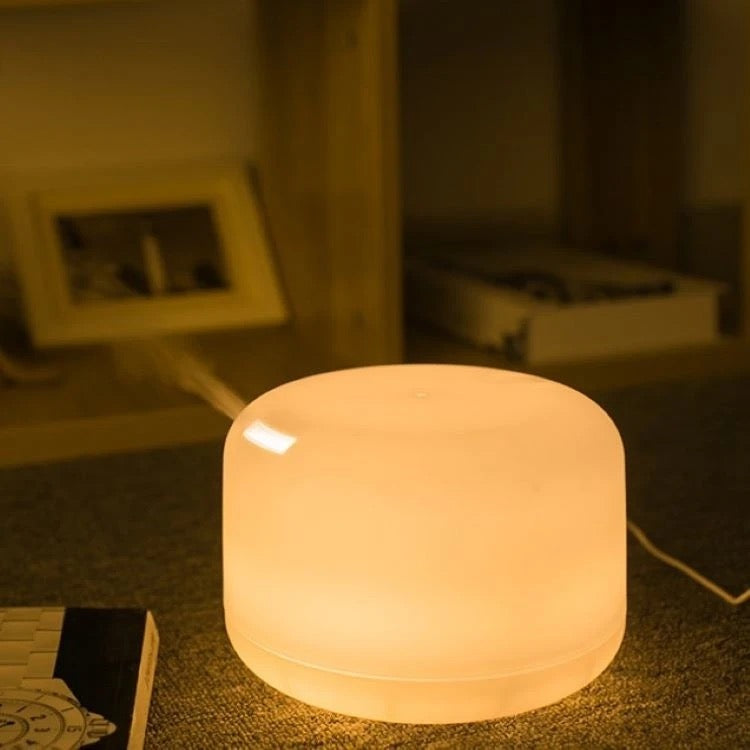 Ultrasonic humidifier-diffuser with remote control