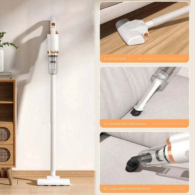 3 in 1  Portable Handheld Vacuum Cleaner 120w Rechargeable Vacuum Cleaner