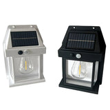 Solar Motion Sensor Led Retro Wall Outdoor Light Garden Lamp Outdoor Led Solar Security Light For Garden