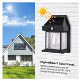 Solar Motion Sensor Led Retro Wall Outdoor Light Garden Lamp Outdoor Led Solar Security Light For Garden