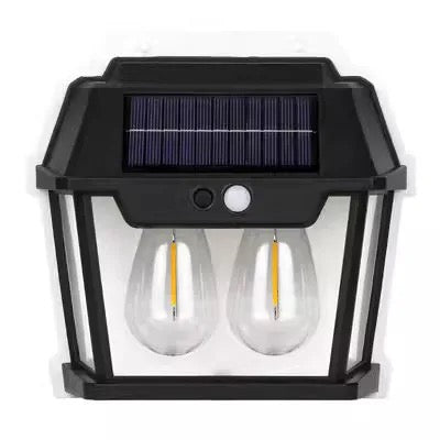 Solar Motion Sensor Led Retro Wall Outdoor Light Garden Lamp Outdoor Led Solar Security Light For Garden