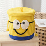 Cotton Rope Storage Basket Kids Toys Baskets