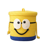 Cotton Rope Storage Basket Kids Toys Baskets