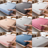 Quilted Fitted Mattress Pad Waterproof Mattress Protector