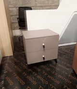 Nordic Luxury Double Nightstand Bedside Drawers With 2 Drawers Cabinets