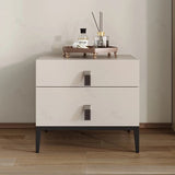 Nordic Luxury Double Nightstand Bedside Drawers With 2 Drawers Cabinets