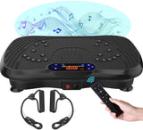 Ultra Slim Vibration Plate Exercise Machine, 3 Programs + 99 Levels,Full Whole Body Vibration Machine For Home Fitness