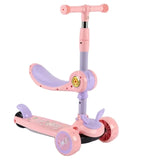 3-Wheeled 3 in 1 Scooter for Kids With LED Lights