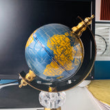 World Globe Marble Base Luxury Home/Office Decor ornament Gift