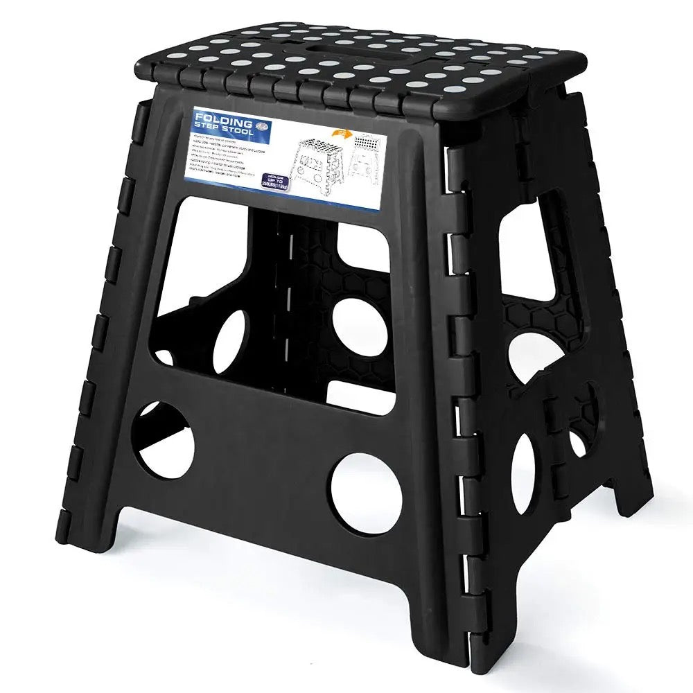 Folding Step Stool Foldable for Adults and Kids Heavy Duty Stepping Stool with Handle